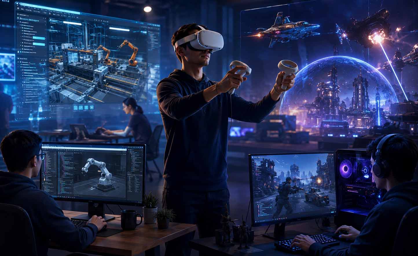 MVP Academy futuristic campus